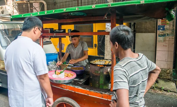 Myanmar Yangon Une Belle Vue Sur Marché Rue Dans Ville — Photo