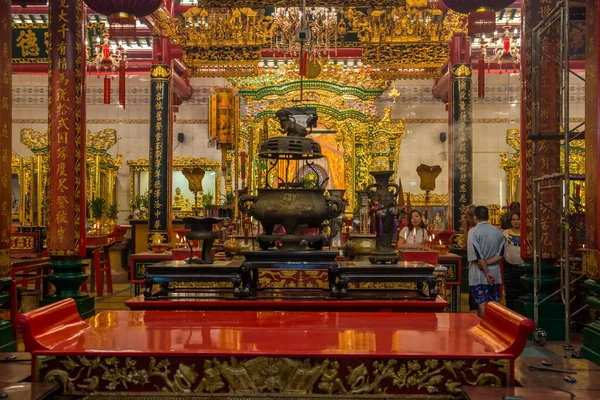 Myanmar Yangon Şehrin Halkının Güzel Bir Manzarası — Stok fotoğraf