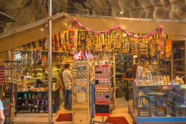 Kuala Lumpur, Malezya. Batu Mağaralarının güzel bir manzarası var..