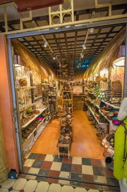 Kuala Lumpur, Malezya. Şehir merkezinin güzel bir manzarası var..