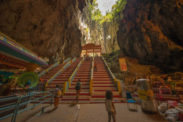 Kuala Lumpur Maleisië Een Prachtig Uitzicht Batu Grotten — Stockfoto