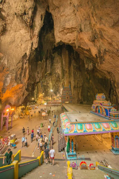 Kuala Lumpur Malasia Una Hermosa Vista Dentro Las Cuevas Batu —  Fotos de Stock