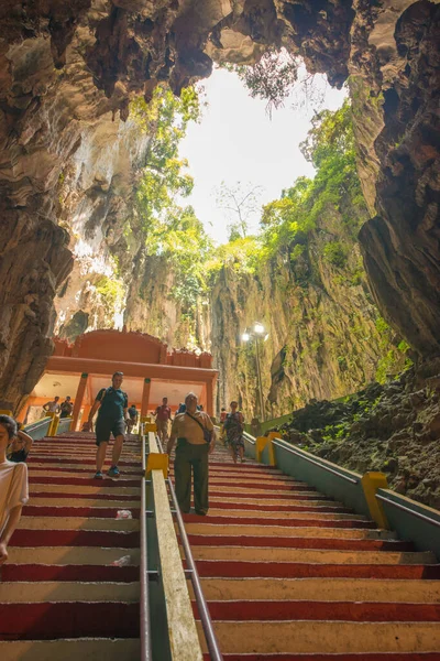 Kuala Lumpur Maleisië Een Prachtig Uitzicht Batu Grotten — Stockfoto