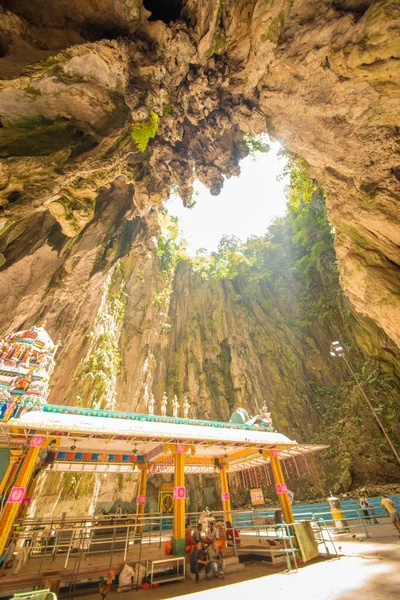 Kuala Lumpur Maleisië Een Prachtig Uitzicht Batu Grotten — Stockfoto