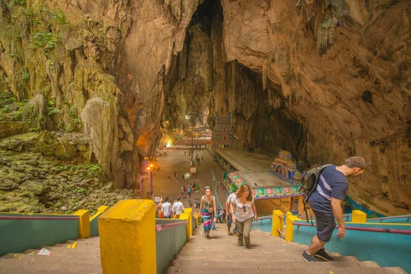 Kuala Lumpur Maleisië Een Prachtig Uitzicht Batu Grotten Tempel — Stockfoto