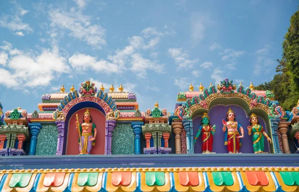 Kuala Lumpur Maleisië Een Prachtig Uitzicht Deze Hindoe Tempel Bij — Stockfoto