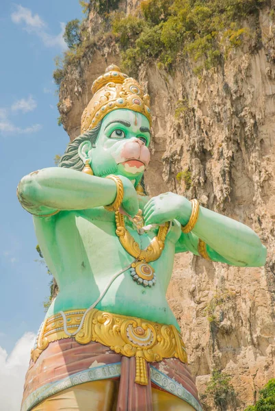 吉隆坡 马来西亚 巴图洞入口处的印度教庙宇的美丽景色 — 图库照片
