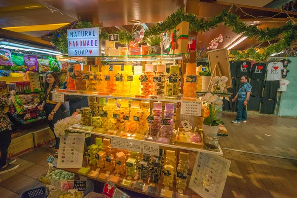 Kuala Lumpur Malaisie Une Belle Vue Sur Marché Central Dans — Photo