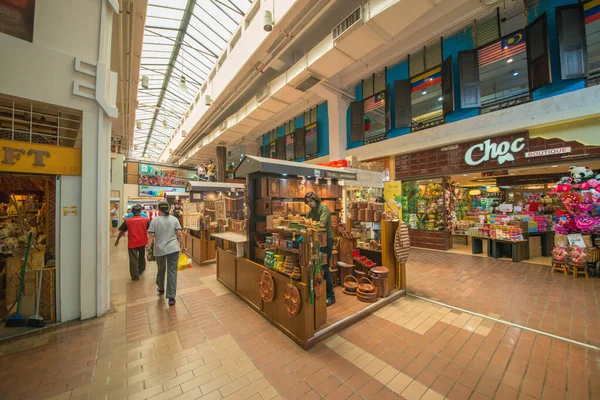 Kuala Lumpur Malásia Uma Bela Vista Mercado Central Cidade — Fotografia de Stock