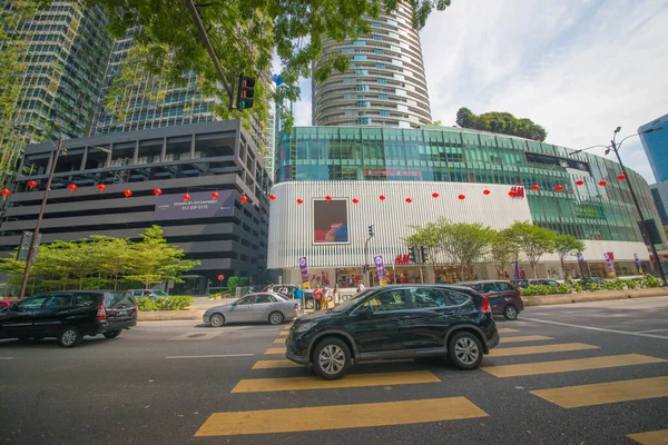 Kuala Lumpur Malesia Una Splendida Vista Degli Edifici Della Città — Foto Stock