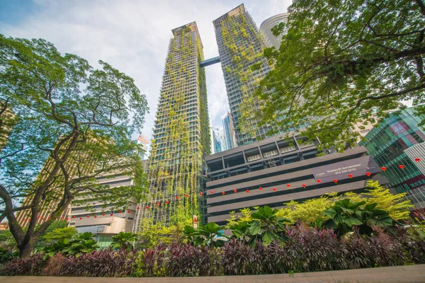 Kuala Lumpur Malasia Una Hermosa Vista Los Edificios Recorrido Por —  Fotos de Stock