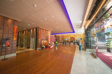 Kuala Lumpur, Malezya. Şehirdeki Ibis Otel 'in dış görünüşü.