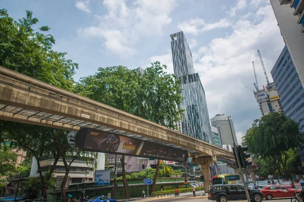 Kuala Lumpur Malasia Una Hermosa Vista Los Edificios Recorrido Por —  Fotos de Stock