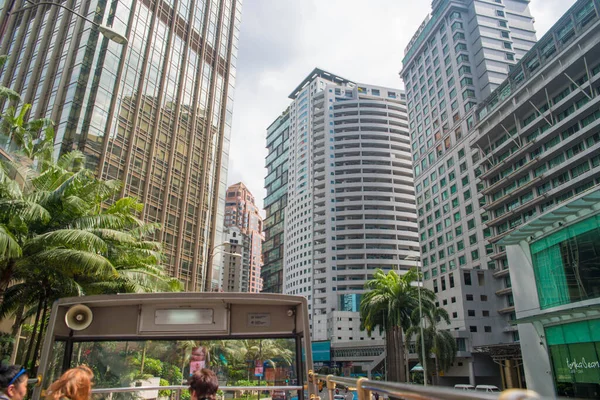 Kuala Lumpur Malasia Una Hermosa Vista Los Edificios Recorrido Por —  Fotos de Stock