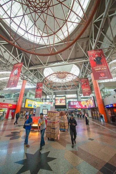 Kuala Lumpur Malásia Uma Vista Estação Ferroviária Ktm Cidade — Fotografia de Stock