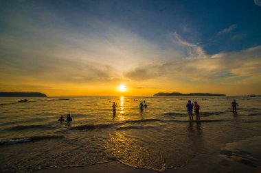Malezya. Langkawi. Pantai Cenang Sahili