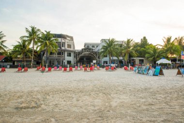 Malezya. Langkawi. Pantai Cenang Sahili