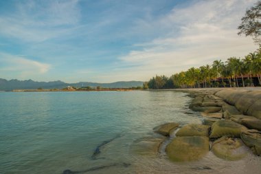 Malezya. Langkawi. Pantai Cenang Sahili