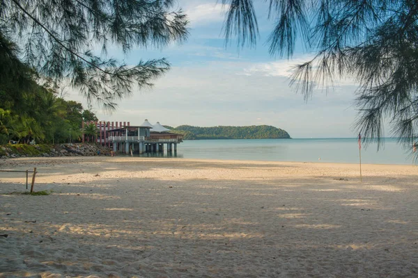 Μαλαισία Λανγκάουι Παραλία Pantai Cenang — Φωτογραφία Αρχείου
