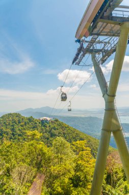 Malezya. Langkawi. Gökyüzü Köprüsü