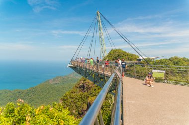 Malezya. Langkawi. Gökyüzü Köprüsü