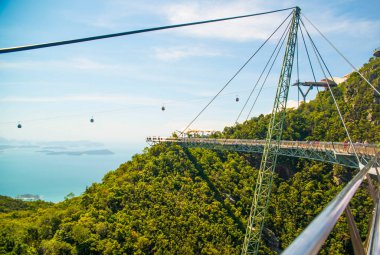 Malezya. Langkawi. Gökyüzü Köprüsü