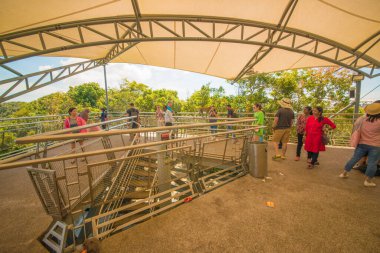 Malezya. Langkawi. Gökyüzü Köprüsü