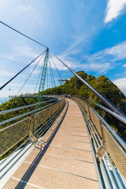 Malezya. Langkawi. Gökyüzü Köprüsü