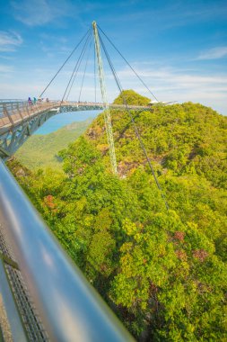 Malezya. Langkawi. Gökyüzü Köprüsü