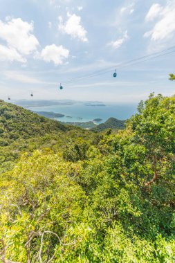 Malezya. Langkawi. Gökyüzü Köprüsü