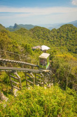 Malezya. Langkawi. Gökyüzü Köprüsü