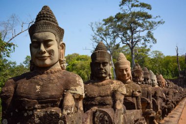 Kamboçya. Siem Reap. Angkor Thom Tapınağı