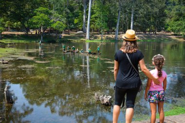 Kamboçya. Siem Reap. Angkor Thom Tapınağı