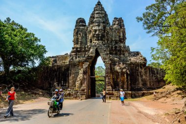 Kamboçya. Siem Reap. Angkor Thom Tapınağı