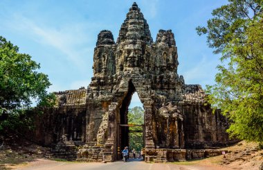 Kamboçya. Siem Reap. Angkor Thom Tapınağı