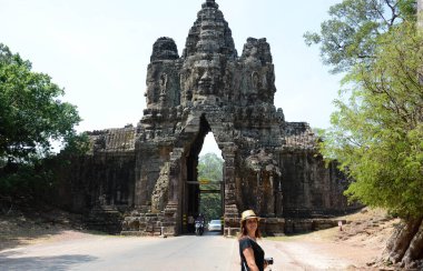 Kamboçya. Siem Reap. Angkor Thom Tapınağı