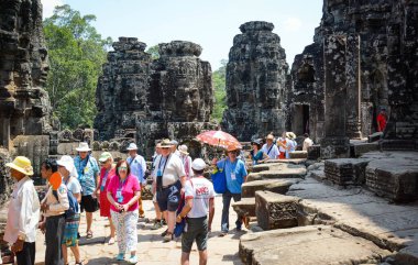 Kamboçya. Siem Reap. Angkor Thom Tapınağı
