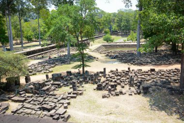 Kamboçya. Siem Reap. Angkor Thom Tapınağı