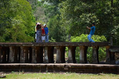 Kamboçya. Siem Reap. Angkor Thom Tapınağı