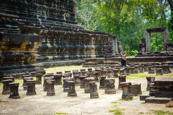 Камбоджа Пожинаем Ангкор Ват — стоковое фото