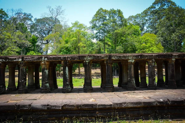 Kambodża Żniwiarz Siem Angkor Wat Przewodniczący — Zdjęcie stockowe