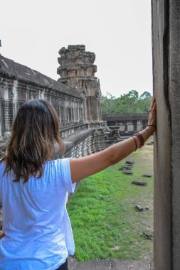 Kamboçya. Siem Reap. Angkor Wat Turisti.