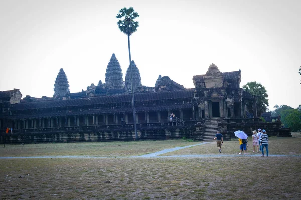 Angkor Wat Tapınağı Siem Reap Kamboçya — Stok fotoğraf