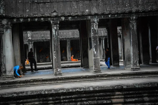 Angkor Wat Tempel Siem Reap Cambodja — Stockfoto