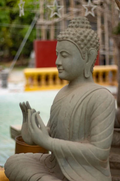 Estátua Buda Siem Reap Camboja — Fotografia de Stock