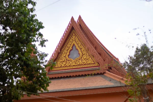 Architektur Des Buddhistischen Tempels Siem Reap Kambodscha — Stockfoto