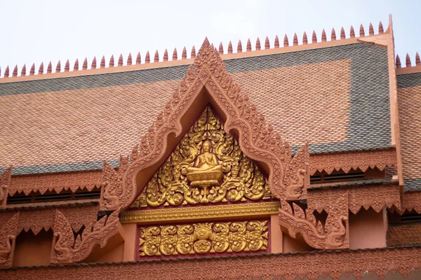 Architecture Temple Bouddhiste Cambodge Siem Reap — Photo
