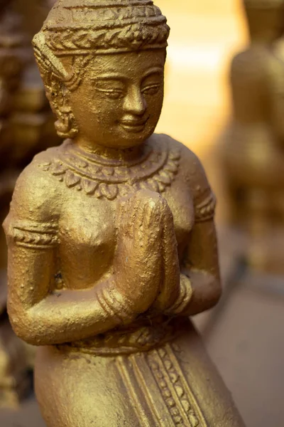 Статуя Будды Сиемреапе Камбоджа — стоковое фото