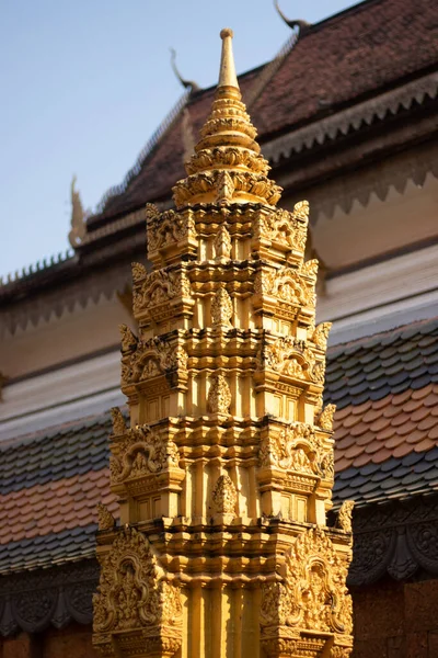 Architektur Des Buddhistischen Tempels Siem Reap Kambodscha — Stockfoto