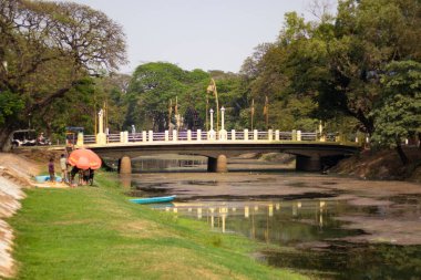 Kamboçya. Siem Reap. Şehrin manzarası..